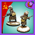 Female Soviet Winter LMG & Loader 0