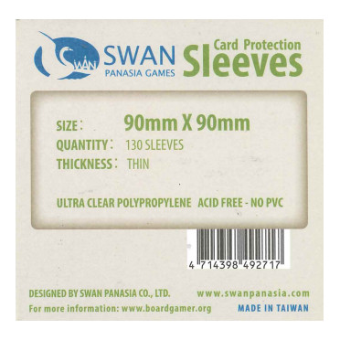 Swan Panasia - Card Sleeves Standard - 90x90mm - 150p
