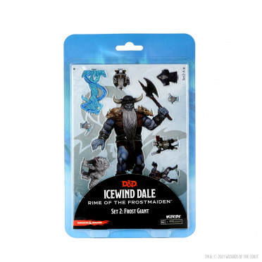 D&D - Icewind Dale: Rime of the Frostmaiden 2D Minis - Frost Giant