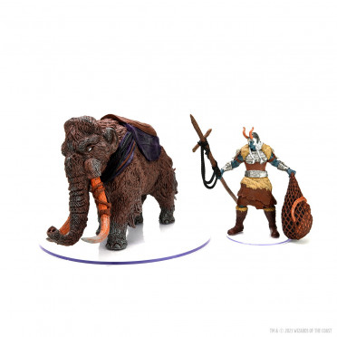 D&D Icons of the Realms Premium Figures - Frost Giant & Mammoth