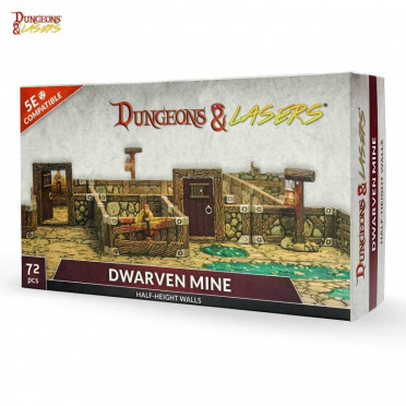 Dungeon & Lasers - Décors - Dwarven Mine
