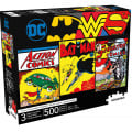 Puzzle - DC Comics Set de 3 Puzzles - 500 Pièces 0