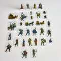 Flat Plastic Miniatures - Mankind Horde - 31 Pieces 2