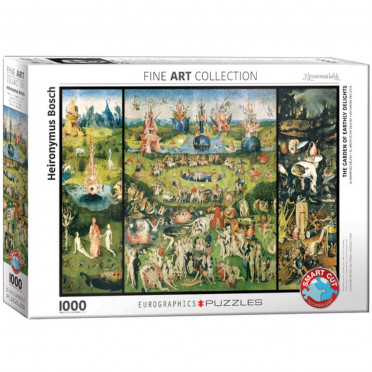 Puzzle - Hiéronymus Bosch - Le Jardin des Délices - 1000 Pièces