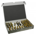 Full-size Standard Box for magnetically-based miniatures + metal plate on the inner back side of the box 2