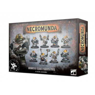 Necromunda : Gang - Ironhead Squat Prospectors