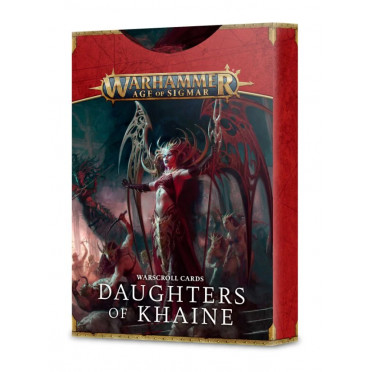 Age of Sigmar : Warscroll Cards - Daughters of Khaine