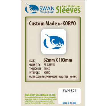 Swan Panasia - Card Sleeves Premium - 62x103mm - 75p
