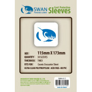 Swan Panasia - Card Sleeves Premium - 115x173mm - 50p