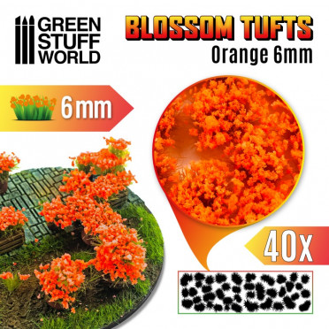 Blossom Tufts - 6mm self-adhesive