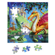 Puzzle - Dragon - 64 pièces