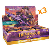 Magic The Gathering : Dominaria Uni - Lot de 3 Boites de 30 Boosters d'extension