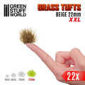 Grass TUFTS XXL - 22mm self-adhesive - Burnt 12