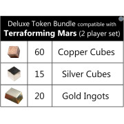Top Shelf Gamer - Metal Upgrade Cubes for Terraforming Mars
