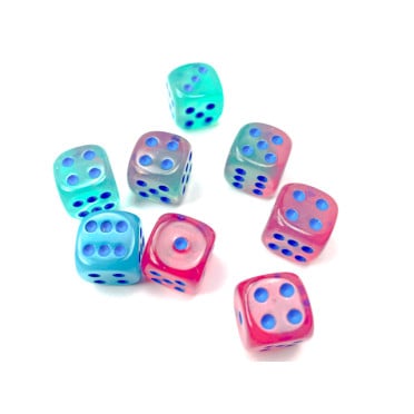 Set of 36 Chessex dice : Gemini