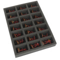 Traditional foam tray for 21 minis 1