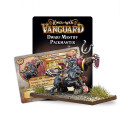 Kings of War - Vanguard: Dwarf Support Pack Mastiff Packmaster 0