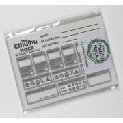 The Cthulhu Hack - Dry Wipe Character Cards