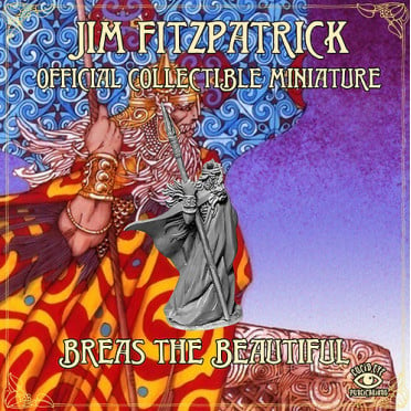 Jim Fitzpatrick Official Collectible Miniature: Breas The Beautiful