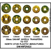 Oathmark: Dwarf Shield Transfers 1