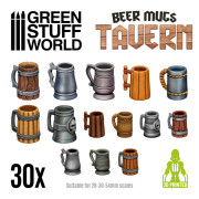 Beer Mugs - Tavern