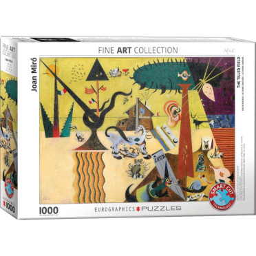 Puzzle - Joan Miró - Le Champ Labouré - 1000 Pièces