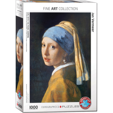 Puzzle - Johannes Vermeer - La Jeune Fille à la Perle - 1000 Pièces