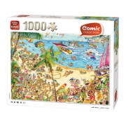 Puzzle - Hawaï - Comic Collection - 1000 Pièces