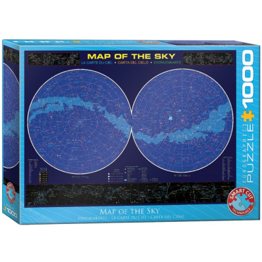 Puzzle - Carte du Ciel - 1000 Pièces