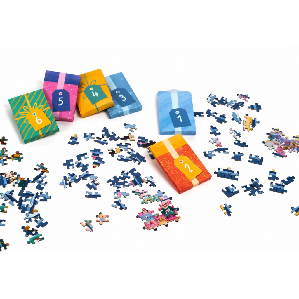 15000P 24Pack 3D Labyrinthe Jeu Casse tête Puzzle Jeux Logiques Calendrier de LAvent Jouet Intellectuel pour Adulte et Enfants 