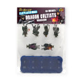 Flat Plastic Miniatures - Dragon Cultists - 10pc 1