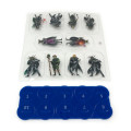 Flat Plastic Miniatures - Dragon Cultists - 10pc 2