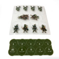 Flat Plastic Miniatures - Goblin Raiders - 10pc 2