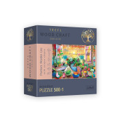 Puzzle Wood Craft - Beach House - 500 Pièces