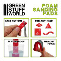 Foam Sanding Pads - Fine Grit Assortment x20 1