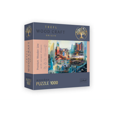 Puzzle Wood Craft - New-York - 1000 Pièces