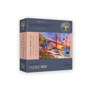 Puzzle Wood Craft - Golden Gate - 1000 Pièces