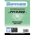 Sapphire - Sleeves Mint - 144x202mm - 50p 0