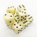 Set of 12 6-sided dice Chessex : Opaque 1
