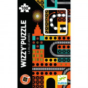 Wizzy Puzzle - La Ville Animée - 100 Pièces