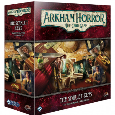 Arkham Horror The Card Game : Scarlet Keys Investigators Expansion