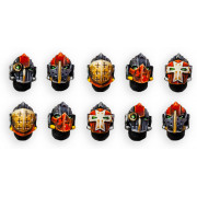 Imperial Crusaders Helmet Heads