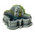 Fountain with Dragon and Lion Head 0