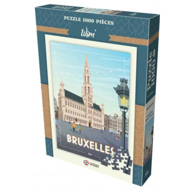 Puzzle Wim - Bruxelles - 1000 Pièces