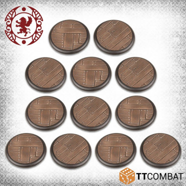 Carnevale - 40mm Wooden Plank Bases