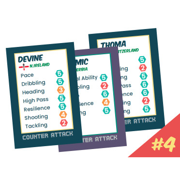 Counter Attack - Extra Player Cards Set 4