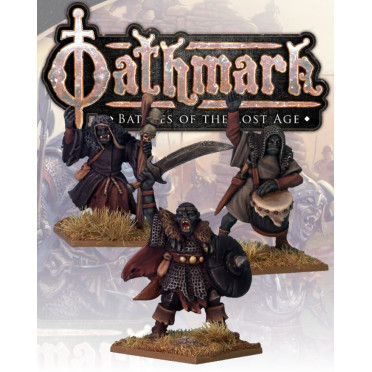Oathmark: Orc King, Wizard & Drummers