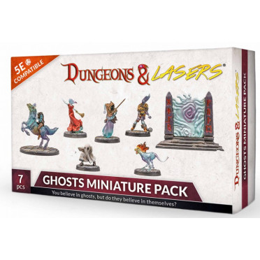 Dungeons & Lasers - Figurines - Ghosts Miniatures Pack