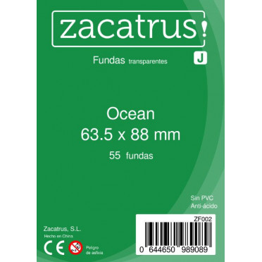Protège-cartes Zacatrus Ocean (Standard: 63,5 mm x 88 mm)