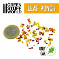 Miniature Leaf Punch Orange 2